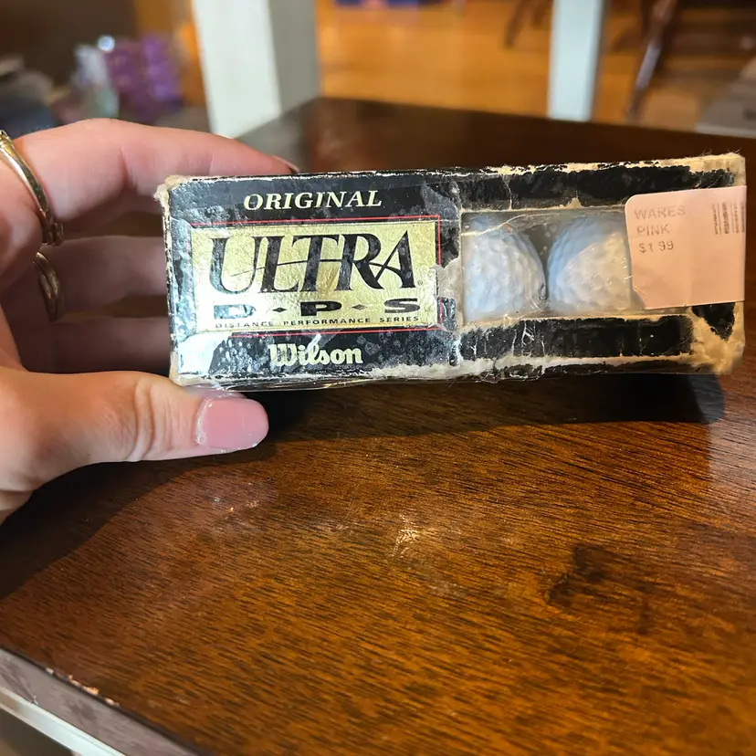 Lot Of 3 Golf Balls In Box