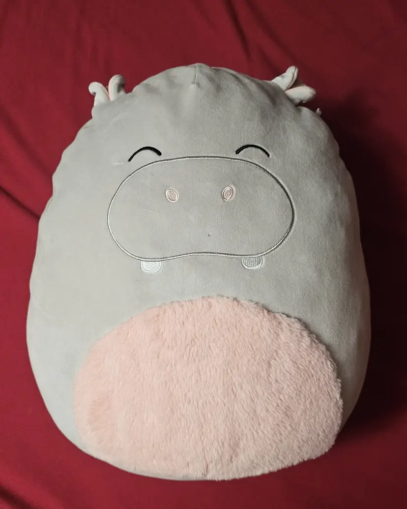 Squishmallows 14" Harrison the Hippo Kellytoy - Preowned