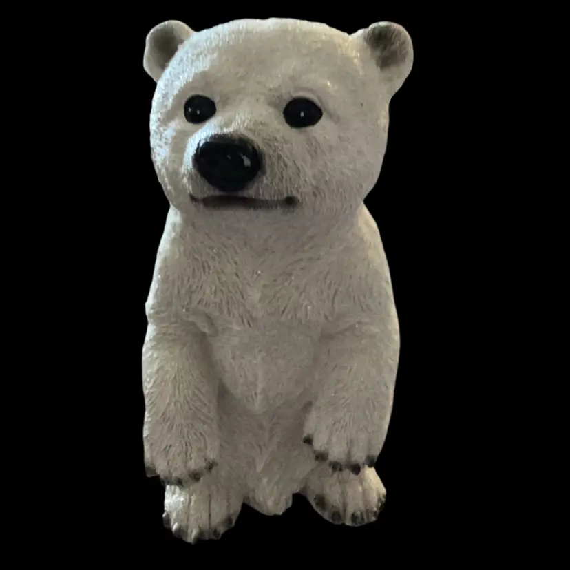 Cute And Sparkly 8 Inch Standing Polar Bear