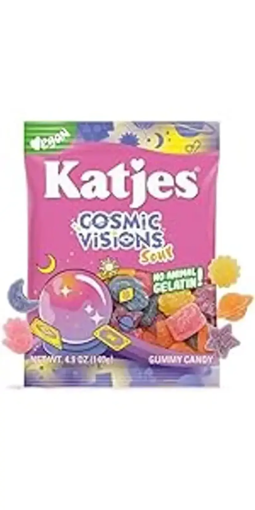 Katjes® Cosmic Gummies Vegan Gummy Candy 4.9oz