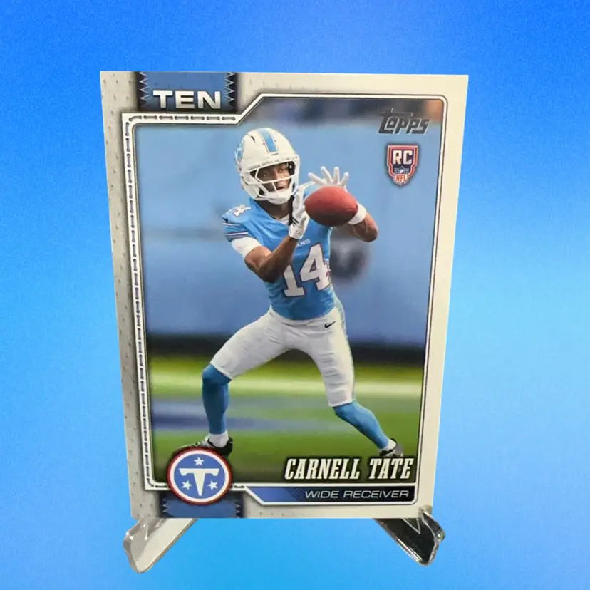 Carnell Tate 2026 Topps RC Tennessee Titans