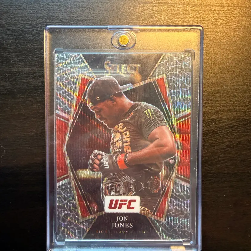 Jon Jones 2022 Panini Select Prizm Elephant SSP