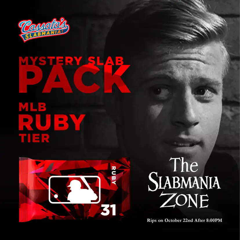 #31 / Ruby Tier MLB Mystery Slab Pack / CS 09