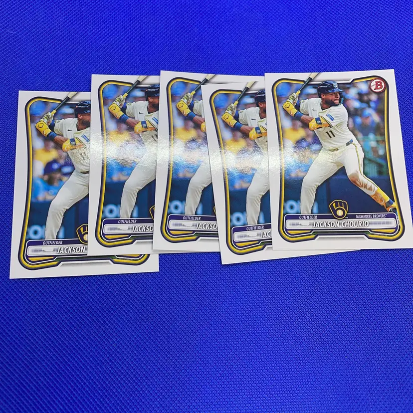 2026 Bowman Jackson Chourio Lot Of 5