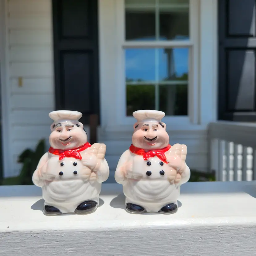 Italian Chefs Salt & Pepper-Ceramic-3"
