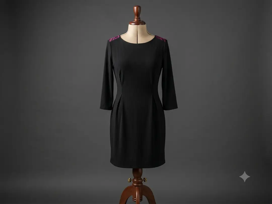 Classic Black Cocktail Dress