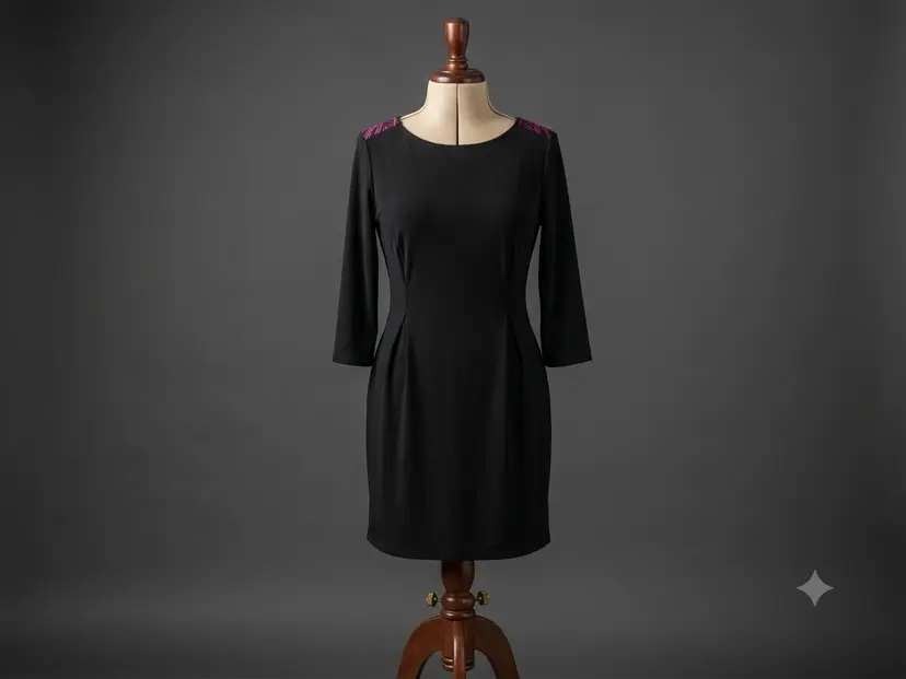 Classic Black Cocktail Dress