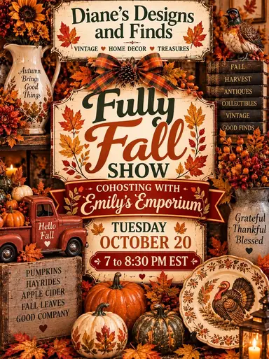 Fully Fall Vintage ShowWith Emily’s Emporium
