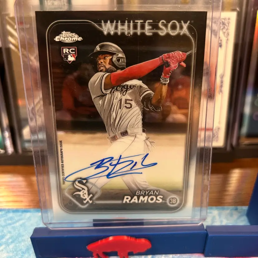 Bryan Ramos Topps Chrome RC Auto Orioles