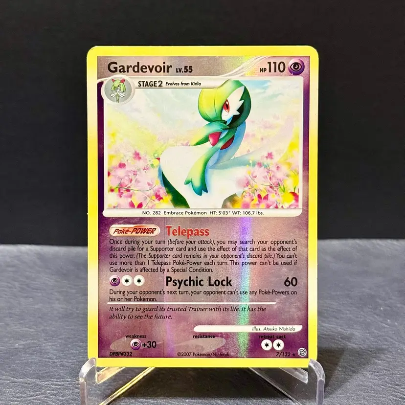 Gardevoir 7/132 Secret Wonders Reverse Holo Holo Rare English Pokémon
