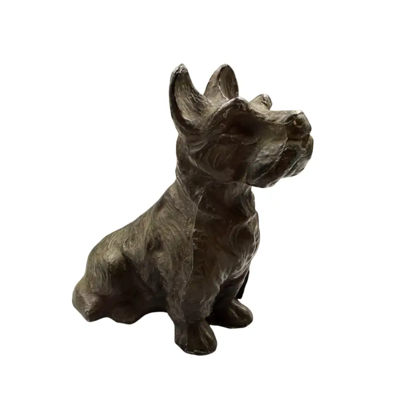 Vintage Metal Scotty Dog Souvenir Homestead Florida