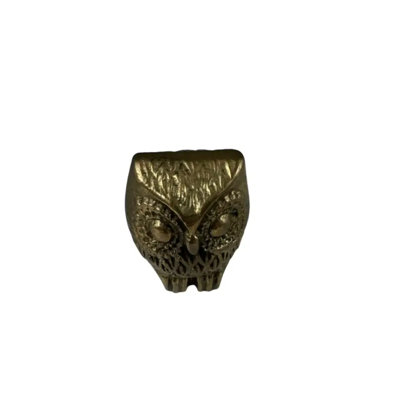Small brass Owl