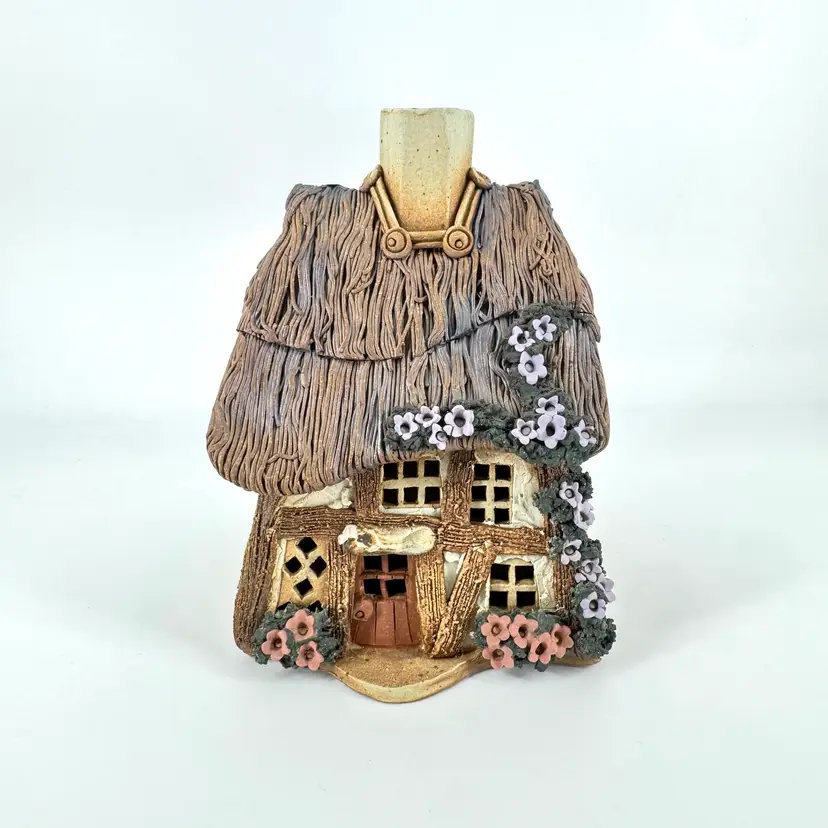 Windy Meadow Pottery Cottage Tea Light House