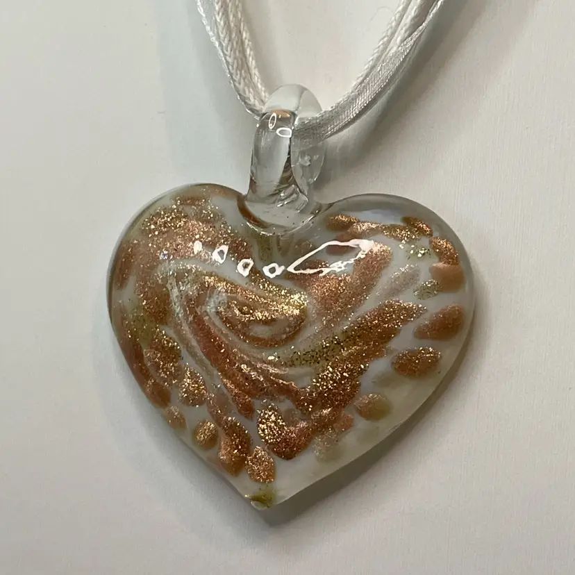 @@ Blown Glass Pendant On Cord