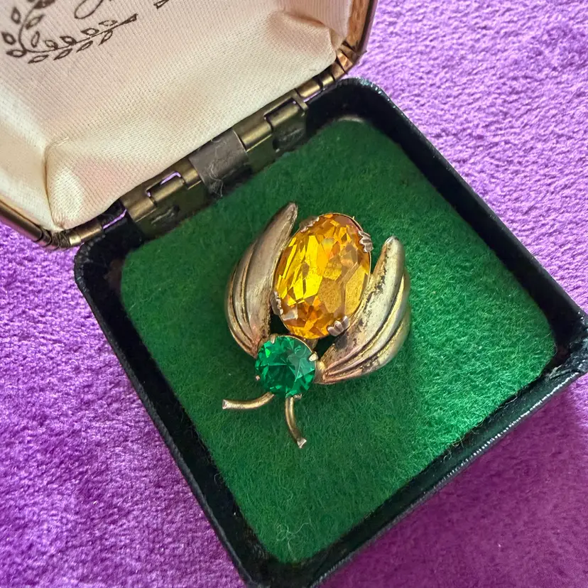 Vintage Adorable Bug Brooch