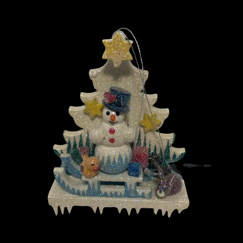 Käthe Wohlfahrt Wooden Ornament! 3 1/2” Tall 3” Wide! With Makers Hang Tag!