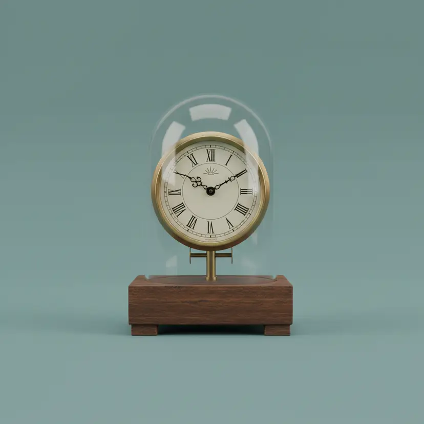 Vintage Desk Clock - Ships Internationally
