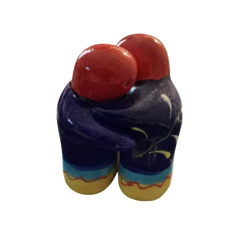 Del Rio Salgado Hugging Salt & Pepper Shakers Made In Spain