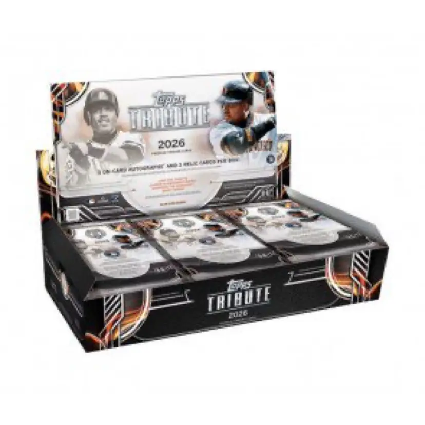 2026 Topps Tribute Baseball 4 Hobby Box (case) PYT Live Rip #1 MBB2001