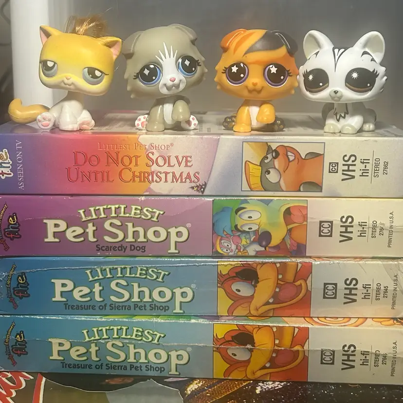 Littlest Pet Shop VHS & Pet Bundle