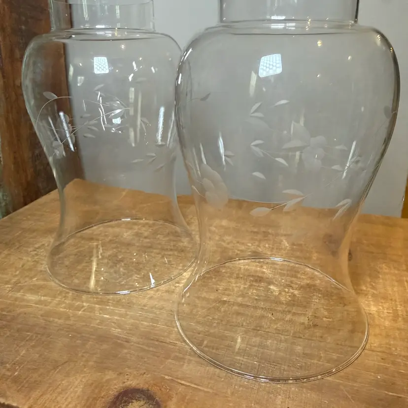 Princess House Hurricane Shades (set of 2)