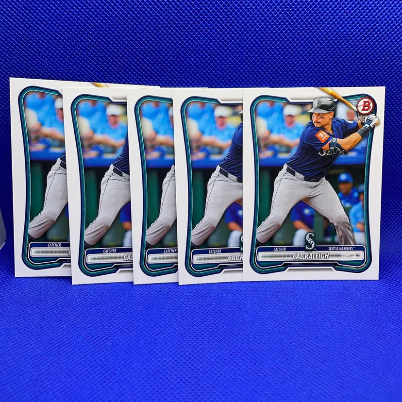 2026 Bowman Cal Raleigh Lot Of 5