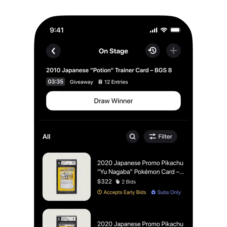 Multiple listing formats