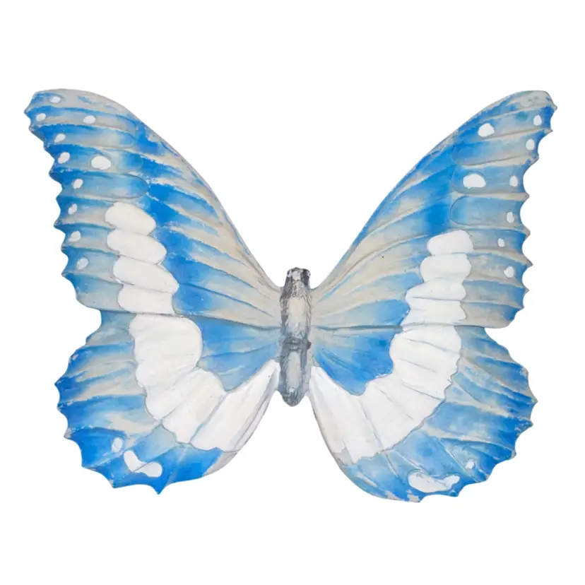 Ceramic Handpainted Butterfly Wall Hanging 5”T X 6.25”W