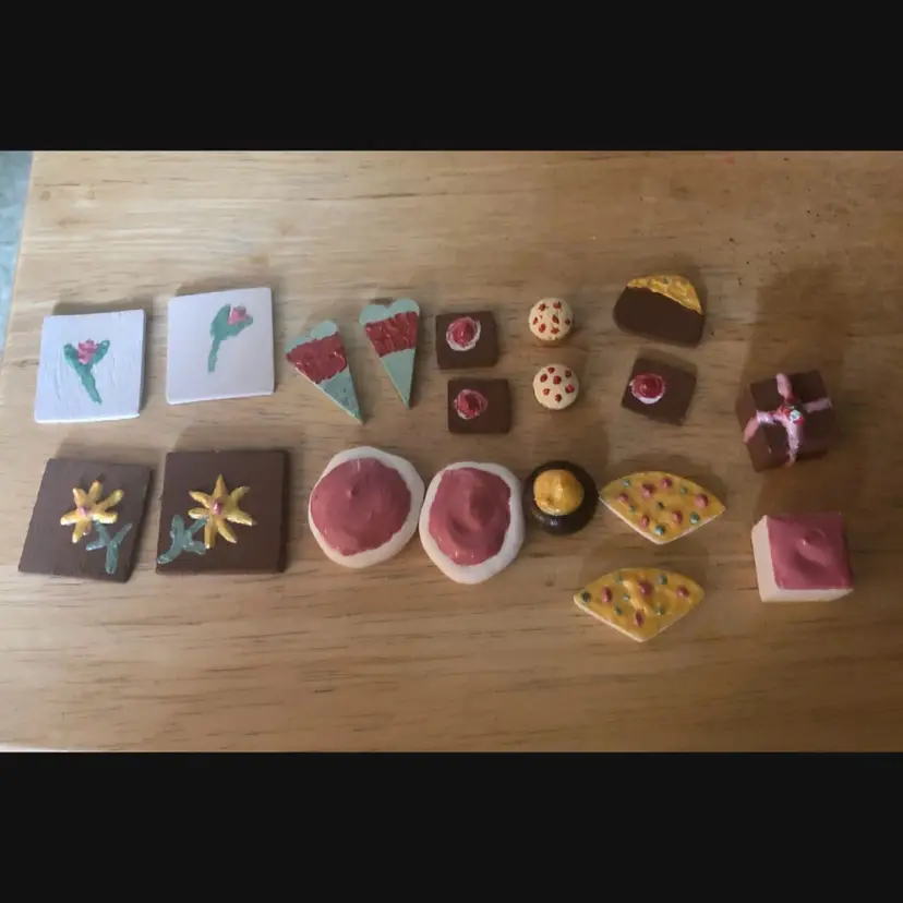 Handmade Mini Desserts Choice Of 3