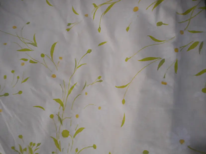 Vintage Morgan Jones Pequot Dainty Daisies double Size Sheet flat