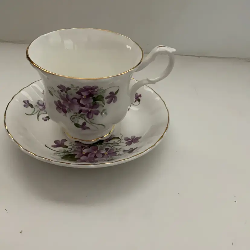 Crown Dorset Violet Teacup