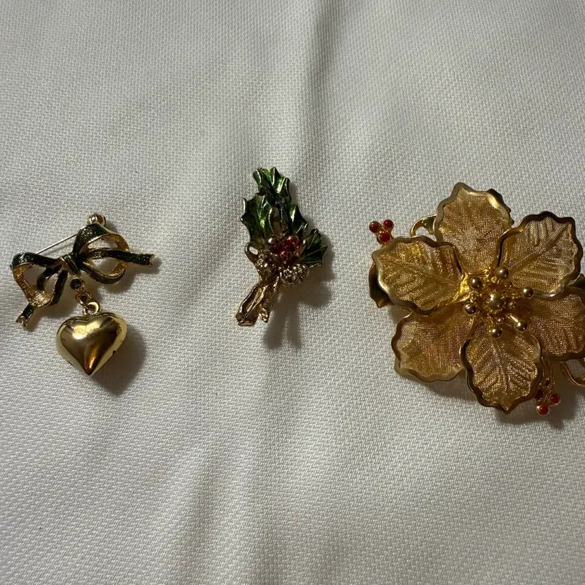 🐞Vtg Brooch Bundle