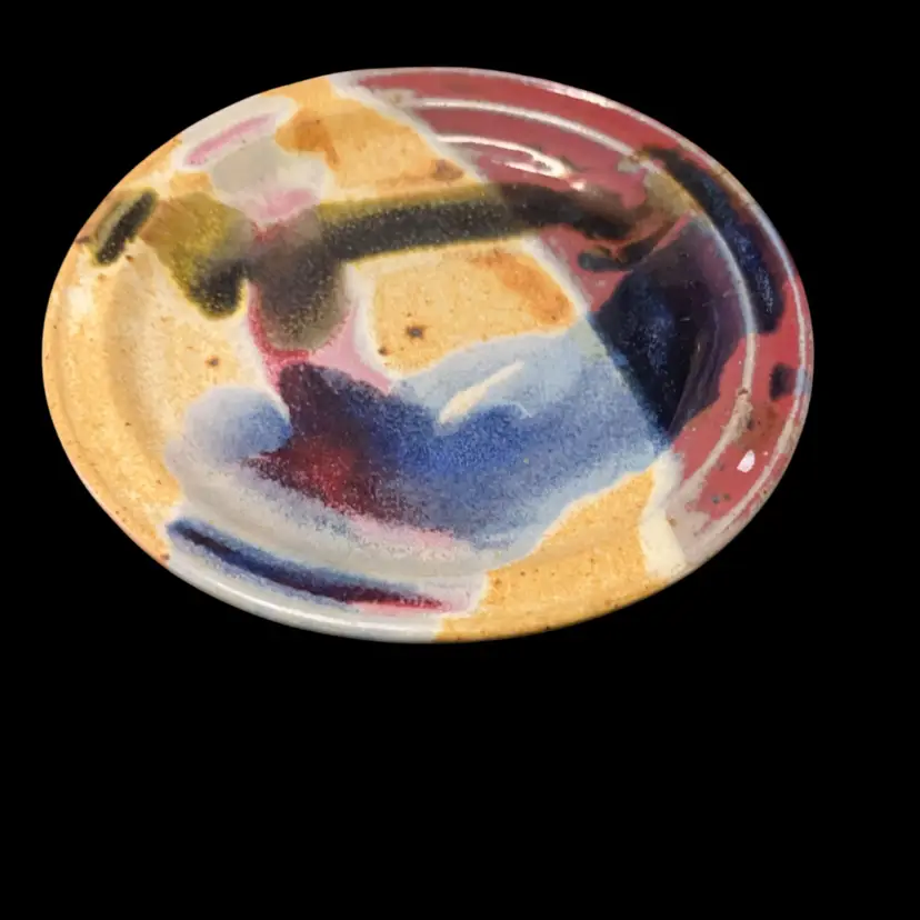 03. Handcrafted Ayers Pottery, Red Splash From 2005