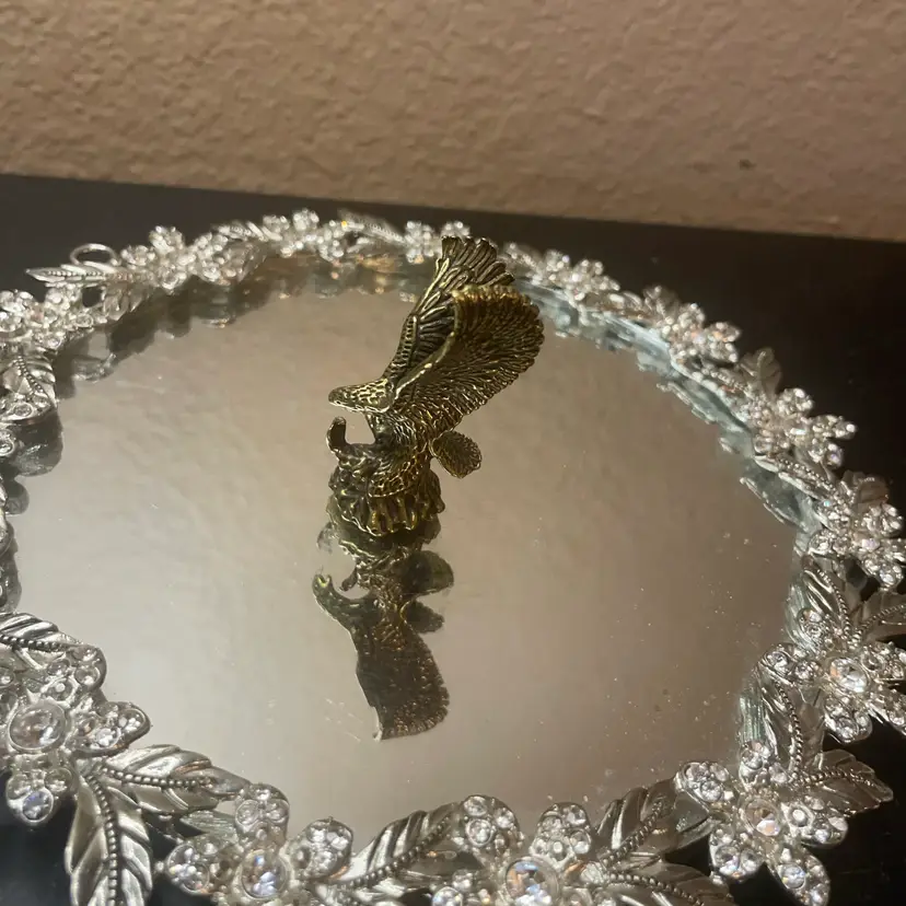Brass Eagle 3” Miniature From European Fleamarket
