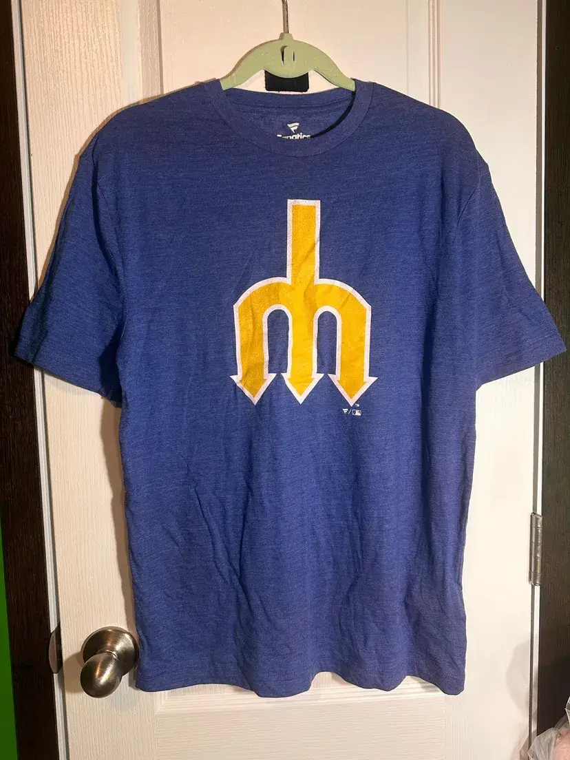 Men's Seattle Mariners Fanatics Vintage Logo Legacy T-Shirt