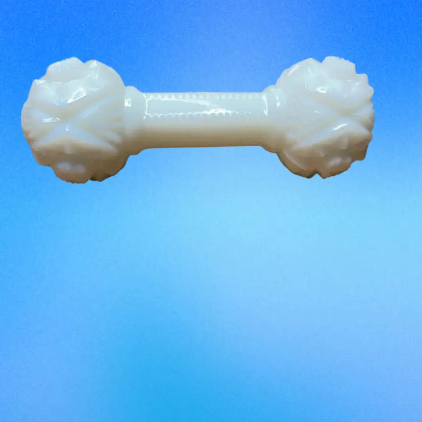 36. Imperial Glass Daisy Button Milk glass Knife Rest