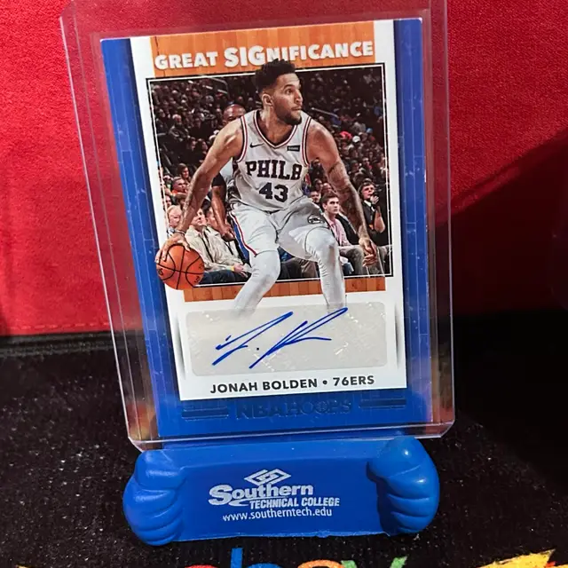 2019-20 Panini NBA Hoops - Great Significance Jonah Bolden #GS-JBD (AU, RC)