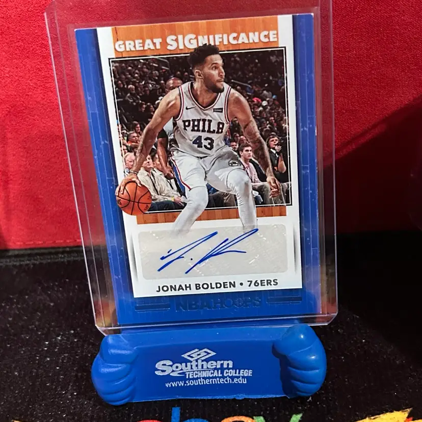 2019-20 Panini NBA Hoops - Great Significance Jonah Bolden #GS-JBD (AU, RC)