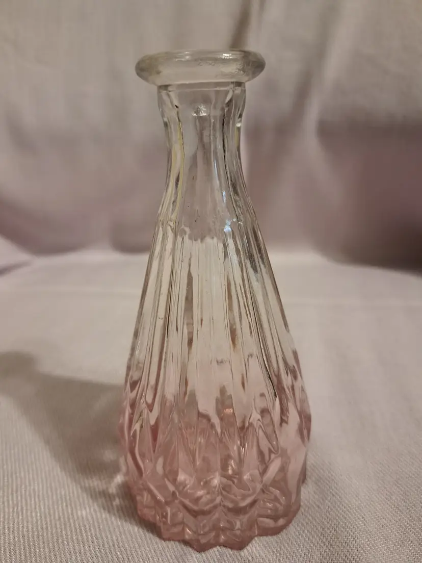 Pink Bud Vase - Drop-Shaped