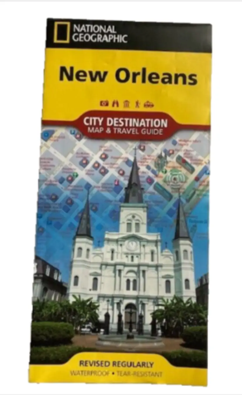 New Orleans Map National Geographic Destination City Map July 2022