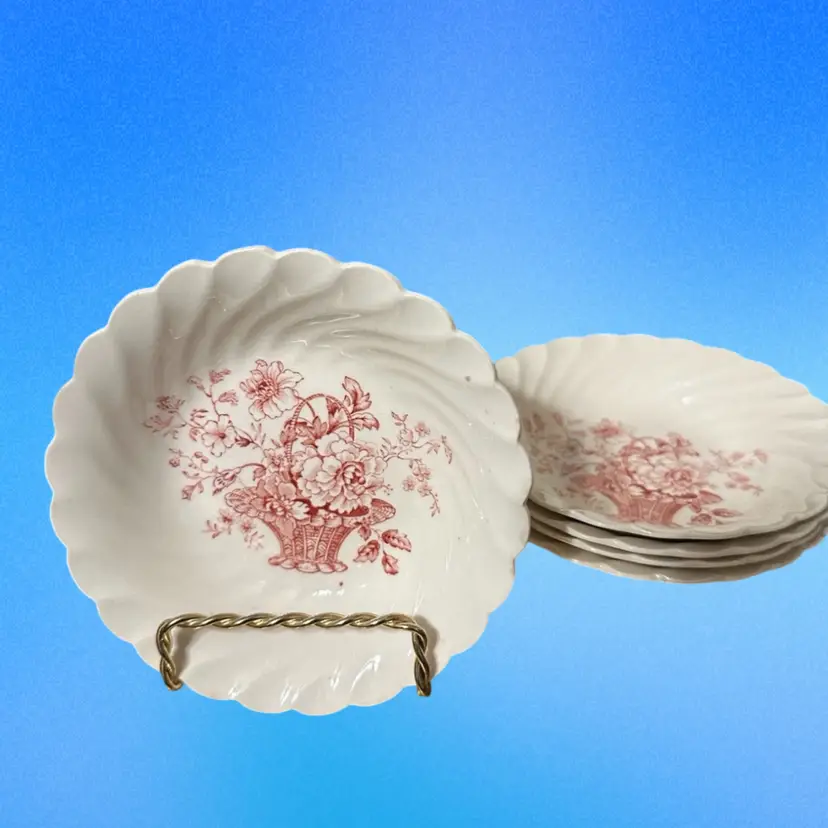 Vintage Transferware Berry Bowls