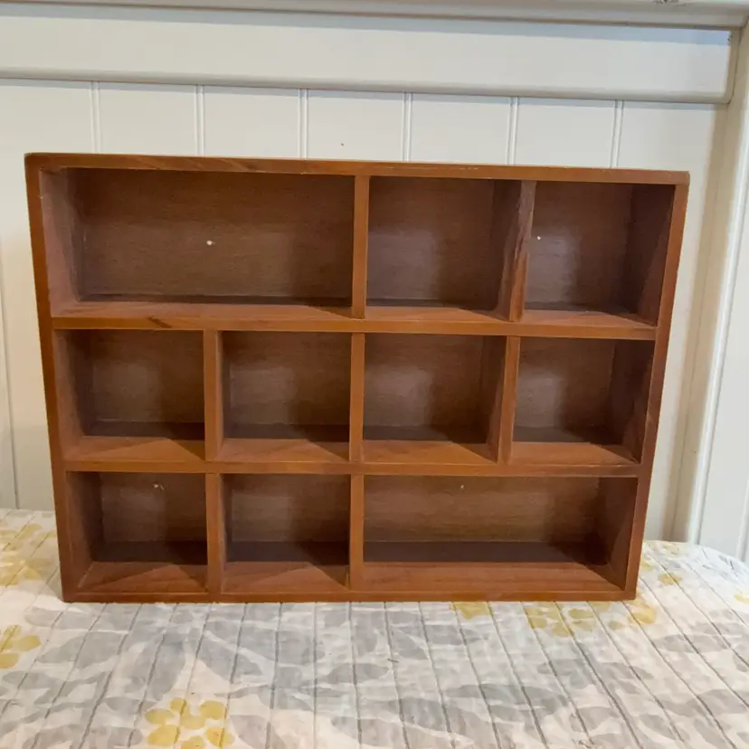 Trinket Shelf With Hangers