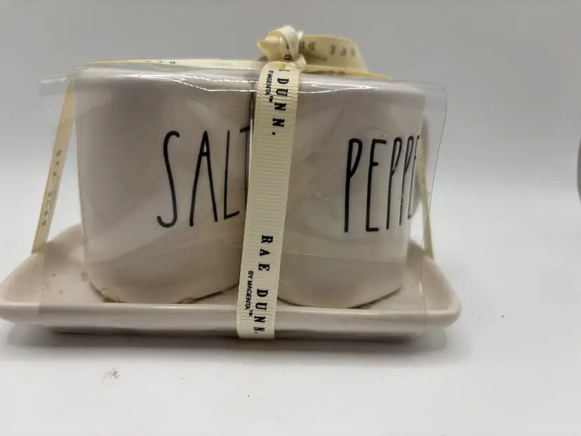 Rae Dunn Salt & Pepper Shaker Set