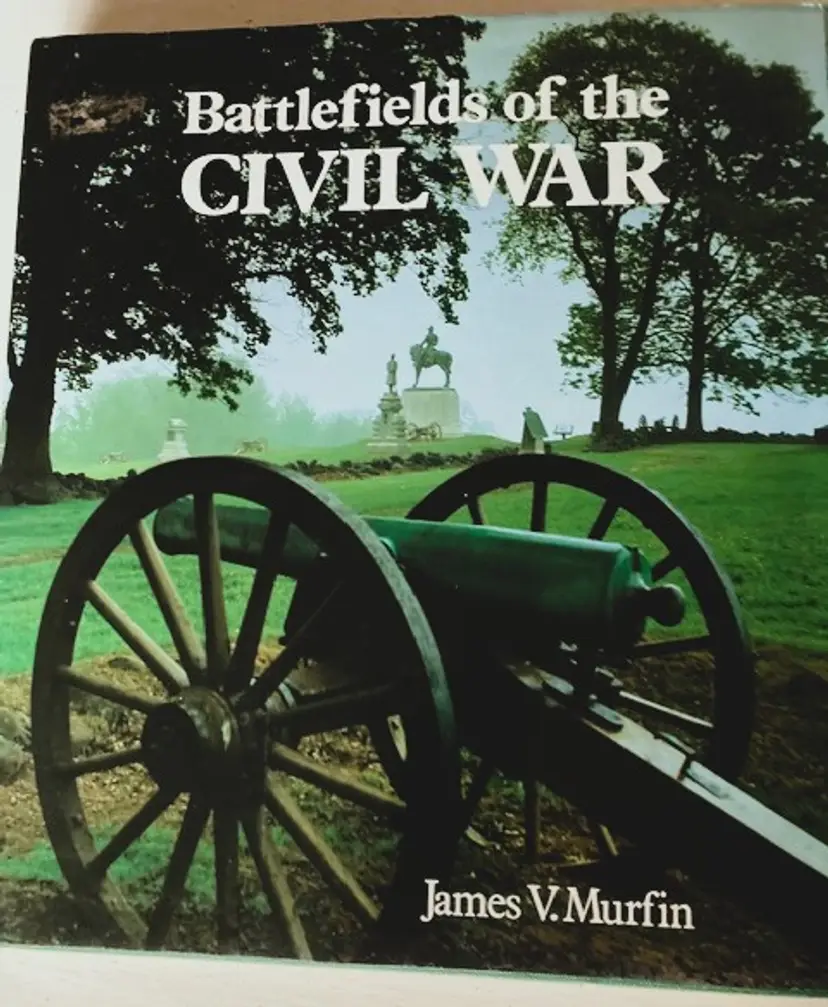 Battlefields of the Civil War James W. Murfin Hardcover Illustrated