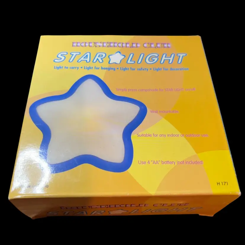 2 Household Club Starlight Light To Carry Light For Hanging Light For Safety Light For Decoration