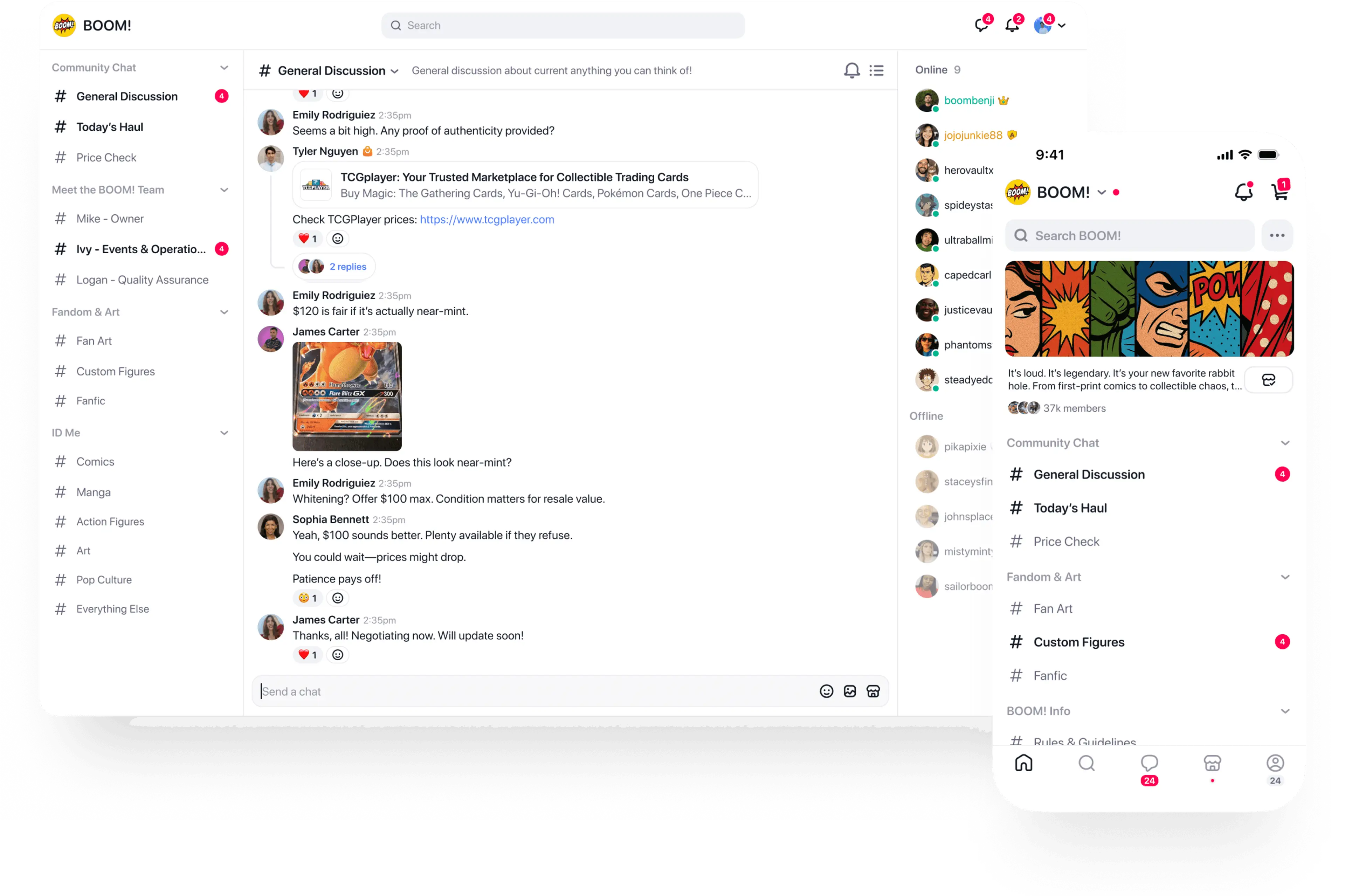 Communities platform showcase