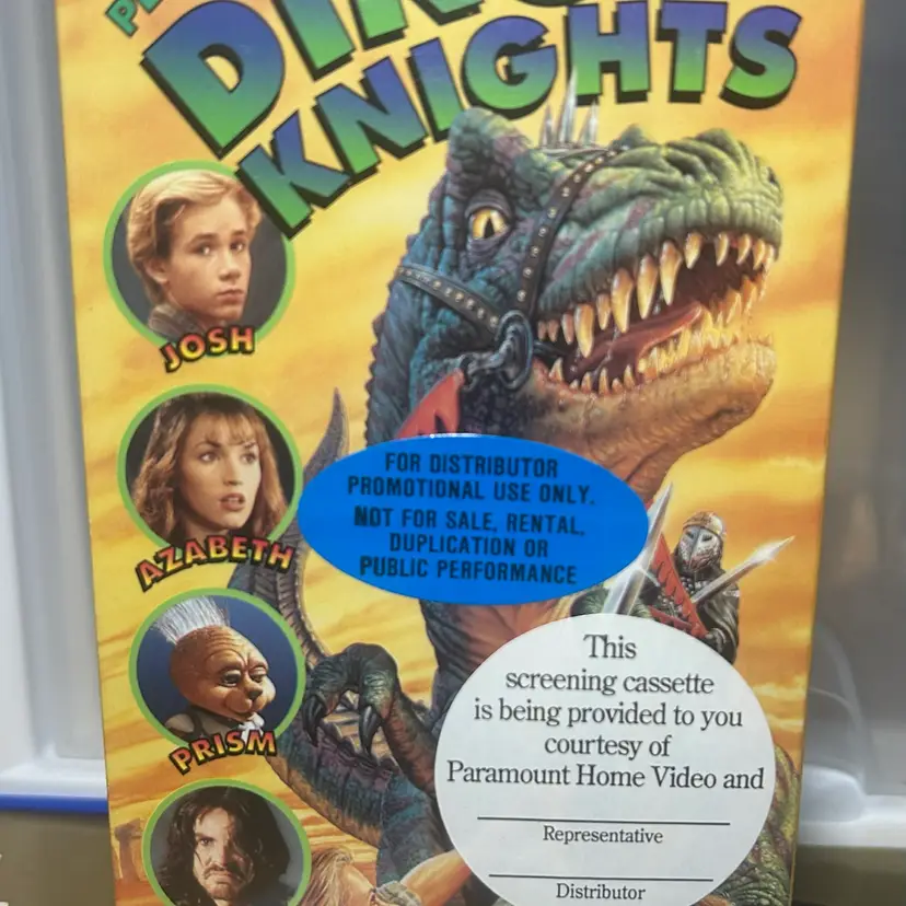 Josh Kirby Dino Knights VHS Sealed Screener