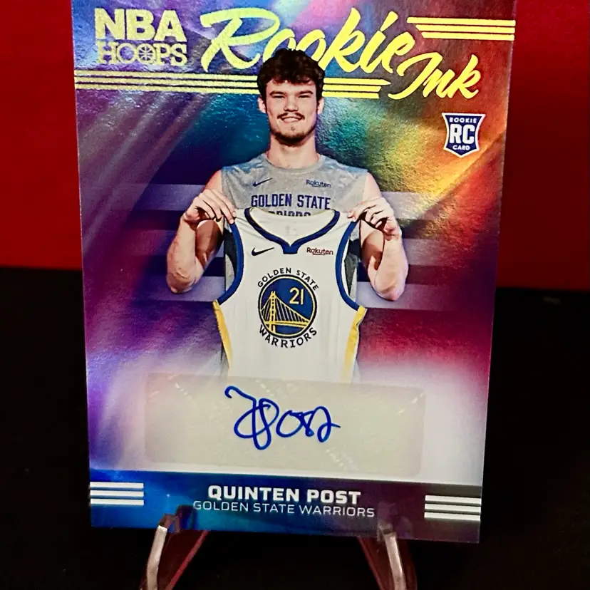 2024-25 Panini Nba Hoops - Rookie Ink Quinten Post #RI-PST (AU, RC)