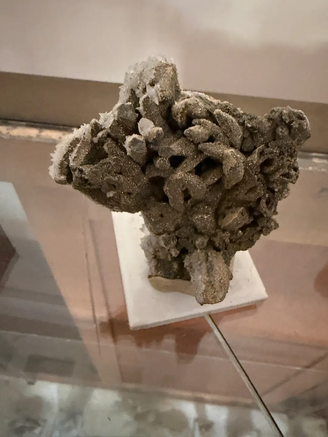 Stalactite specimen from Henry Schmidt's collection
