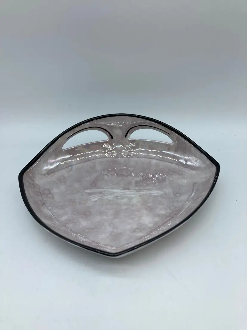 Purple Luster Ceramic Finger Pat